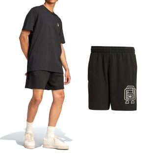 【adidas 愛迪達】Q12 Varsity 男款 黑色 亞規 運動 休閒 三葉草 上衣 圓領 短袖 JD5769