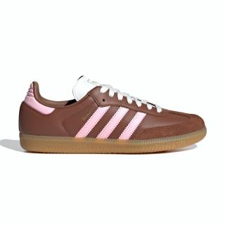【adidas 愛迪達】Samba OG 女款 咖啡色 限量 運動 休閒 德訓鞋 滑板 復古 愛迪達 休閒鞋 JS4092