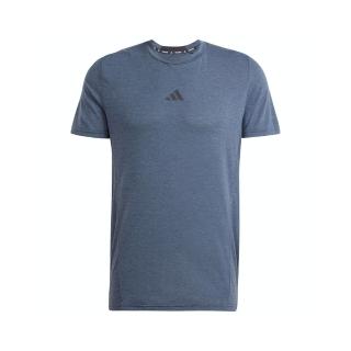 【adidas 愛迪達】D4T Tee 男款 藍色 機能款 吸濕 排汗 訓練 慢跑 亞規 上衣 運動 休閒 短袖 JI5770