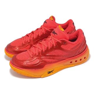 【REEBOK】籃球鞋 Engine A 男鞋 紅 橘 緩衝 支撐 抓地 運動鞋(100218465)