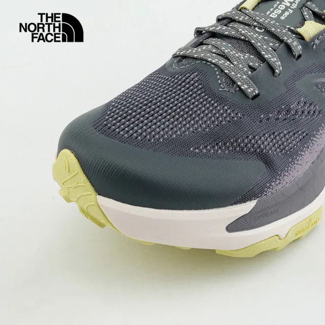 【The North Face 官方旗艦】北面女款灰色抓地野跑鞋｜8A9P8OW