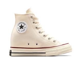 【CONVERSE】Chuck 70 Wedge Hi 女鞋 白色 帆布鞋 高筒 內增高 休閒鞋 A12562C