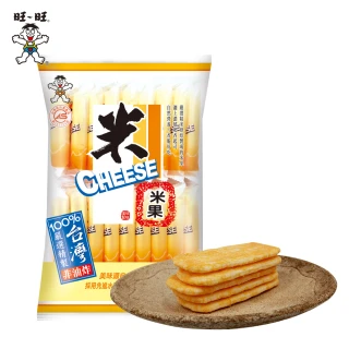 【旺旺】米CHEESE 起司米果 105g x2包(奶素)