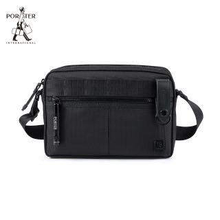 【PORTER INTERNATIONAL】自信經典NEW HEAT斜揹包(黑)