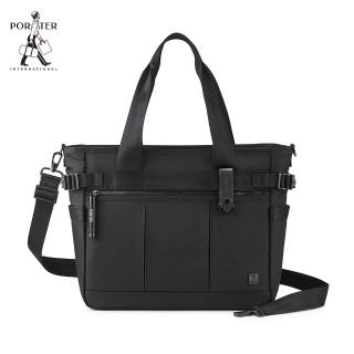 【PORTER INTERNATIONAL】自信經典NEW HEAT托特包(黑)