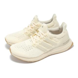 【adidas 愛迪達】慢跑鞋 Ultraboost 1.0 女鞋 卡其 米白 膠底 BOOST 緩衝 運動鞋 愛迪達(JH9212)
