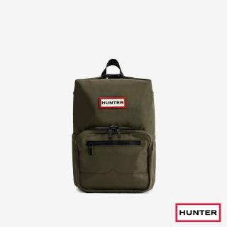【HUNTER】上開扣Pioneer中型尼龍後揹包(松果綠)