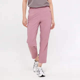 【Hang Ten】女裝-恆溫多功能-TAPERED FIT四面彈涼感吸濕快乾健行錐形長褲(粉紅)