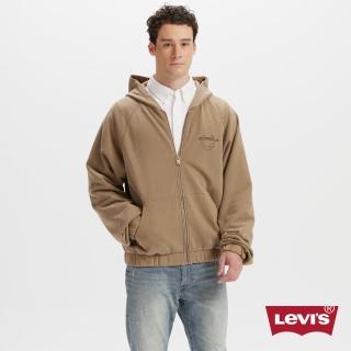 【LEVIS 官方旗艦】男款 寬鬆外套 連帽外套 舒適外套 熱賣單品 0019H-0001