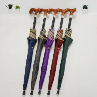 【雨之情】更好走登山健行傘(速 超值買1+1 雨傘 長傘 直傘 防曬雨傘)