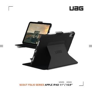 【UAG】iPad 11/10.9吋耐衝擊極簡保護殼-黑(A16 防摔殼 平板殼保護殼)