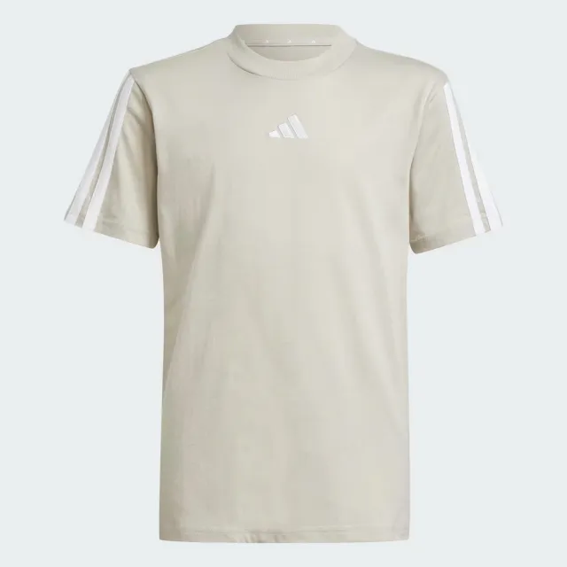 【adidas 愛迪達】ESSENTIALS 兒童短袖上衣(JN7995 兒童運動上衣 大童短袖上衣)