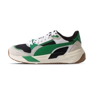 【PUMA】Trinity 2 男鞋 白黑綠色 膠底 復古 拼接 厚底 緩衝 運動 休閒鞋 40023003
