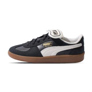 【PUMA】Palermo Premium 男鞋 女鞋 黑白色 麂皮 翻鞋舌 焦糖底 德訓鞋 休閒鞋 40174402