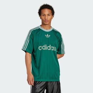 【adidas 愛迪達】ADICOLOR 短袖上衣(JP1028 男款運動上衣 ORIGINALS 綠)