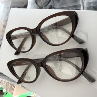 【LEEHER】母親節禮物 貓眼眼鏡/復古眼鏡/眼鏡/眼鏡框/女生眼鏡/素顏眼鏡/眼鏡女/鏡框/小臉神器/無度數眼鏡