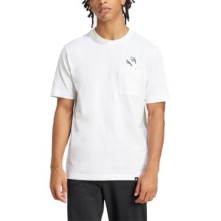 【adidas 愛迪達】圓領短袖T恤 M L SLIDE PKT T 男女 - JC5282