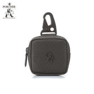 【PORTER INTERNATIONAL】MINI POUCH迷你萬用包(靜謐灰)