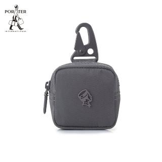 【PORTER INTERNATIONAL】MINI POUCH迷你萬用包(鐵礦灰)