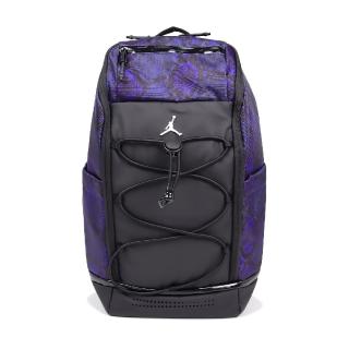 【NIKE 耐吉】後揹包 Jordan Sport 藍 蛇紋 15吋 筆電包 雙肩包 運動包 揹包 包包(JD2523043AD-001)