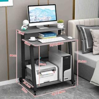 【YouPin】電腦桌90CM床頭邊辦公桌家用臺式學習書桌簡約可移動工作臺(電腦桌/辦公桌/寫字桌/書桌)