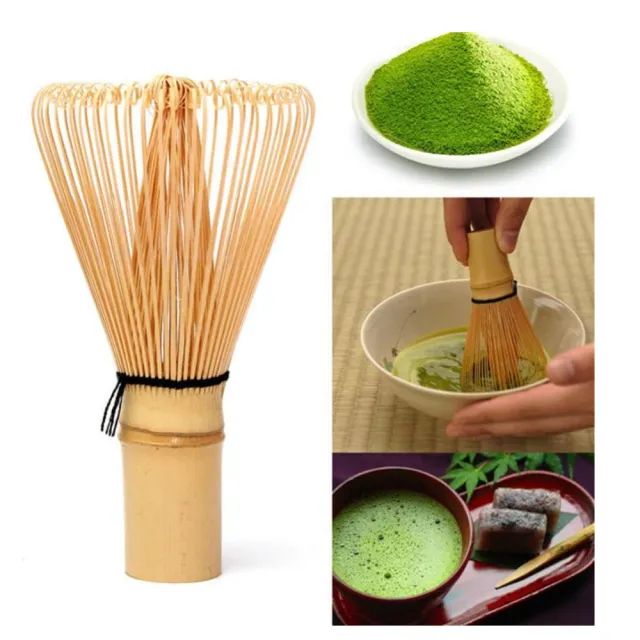 【天然竹製】百本立抹茶刷 1入(竹製茶筅 抹茶刷 抹茶工具)