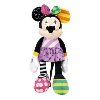 【Enesco】Disney 迪士尼 Romero Britto系列 米妮站姿絨毛娃娃