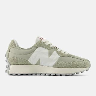 【NEW BALANCE】男女 休閒鞋 運動 經典 復古 NB 327 D楦 麂皮 舒適 穿搭 抹茶綠(U327LM)