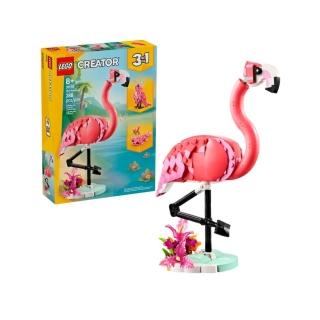 【LEGO 樂高】#31170 創意百變系列 3 合 1☆ 野生動物：粉紅紅鶴