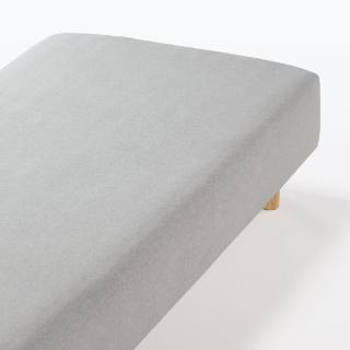 【MUJI 無印良品】棉天竺床包/S W95×L185×D35 cm 附鬆緊帶(共4色)