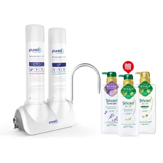 【Unilever 聯合利華】Pureit廚上型桌上型生飲級淨水器濾水器CU3040(DIY安裝)