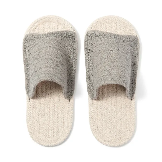 【MUJI 無印良品】室內前開拖鞋(共3色)