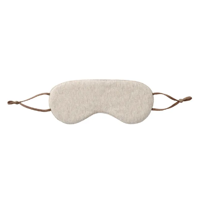 【MUJI 無印良品】攜帶用涼感眼罩 約9.5x23cm(共2色)