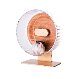 【Petvibe】它適木木跑輪26cm(倉鼠跑輪/它適滾輪/倉鼠滾輪/靜音滾輪/靜音跑輪/老鼠滾輪)