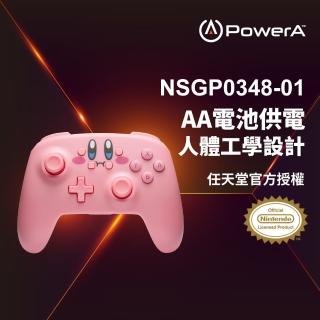 【PowerA】任天堂官方授權 無線遊戲手把限量款(俏皮卡比)