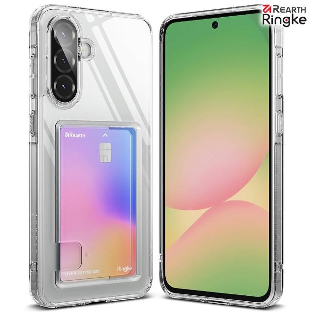 【Ringke】三星 Galaxy A36 / A56 Fusion Card 卡片收納防撞手機保護殼 透明(Rearth 軍規防摔)