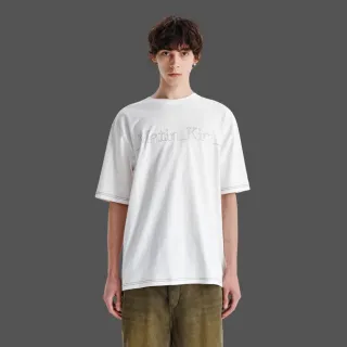 【MATIN KIM】官方旗艦 MATIN縫線LOGO上衣(白色)