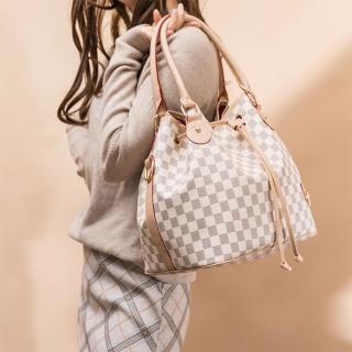 【MoonDy】現貨包包 女生包包 上班穿搭 復古包包 大容量 手提包 水桶包 休閒女士包包 平價包包