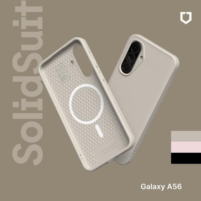 【RHINOSHIELD 犀牛盾】Samsung Galaxy A56 SolidSuit MagSafe兼容 磁吸手機保護殼(經典款)