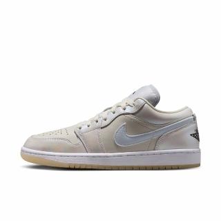 【NIKE 耐吉】WMNS AIR JORDAN 1 LOW SE CNY 女鞋 休閒鞋 運動鞋 蛇年 蛇紋 灰白(HF4080001)
