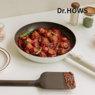【Dr.Hows】LUMI 平底煎鍋附鍋鏟26cm-米白(DR-LU2625)