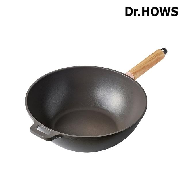 【Dr.Hows】BOSQUE崗岩蓄熱不沾炒鍋28cm(DR-BO2825)