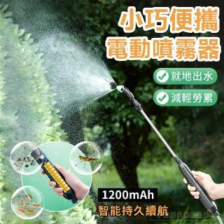 【伊德萊斯】電動噴霧器 農用小型家用消毒打藥機 電動噴霧槍 噴霧機(噴水槍 澆水器 5米/10米)