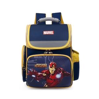 【Disney 迪士尼】小書包大世界(漫威 MARVEL 鋼鐵人超輕護脊書包)