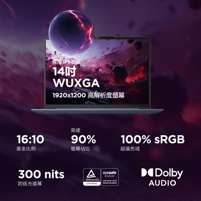 【Lenovo】14吋Ultra 5輕薄AI筆電(IdeaPad Slim 5/Ultra 5-125H/16G/512G/W11/藍/83DA0048TW)