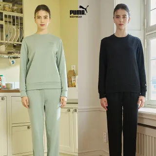 福利品PUMA歐規暖絨上衣/休閒褲(U)