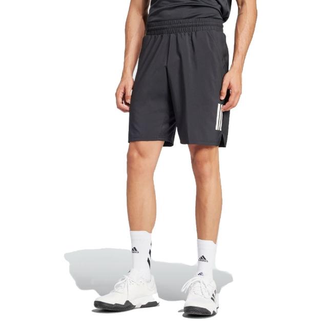 【adidas 愛迪達】運動短褲 CLUB 3STR SHORT 男 - JG3589