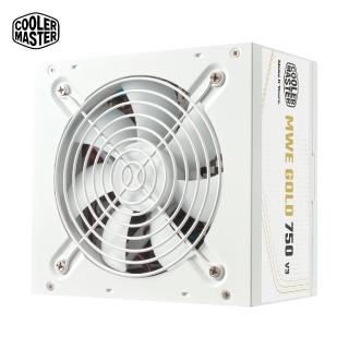 【Cooler Master 酷碼】MWE GOLD 750W V3 ATX3.1 直出線 金牌 750w 電源 白色(MWE GOLD 750W V3 ATX3.1)