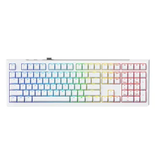 【Ducky】ONE X 100% 無線機械鍵盤 電感軸 英文 白