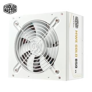 【Cooler Master 酷碼】MWE GOLD 850W V3 ATX3.1 直出線 金牌 850w 電源 白色(MWE GOLD 850W V3 ATX3.1)